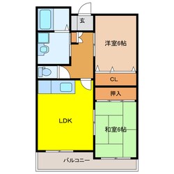 アビリティ東本町の物件間取画像